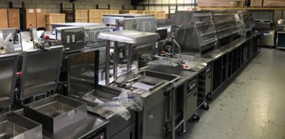 Picture of Chicken Shop Equipment Reconditioned Full Set, Silver Pack