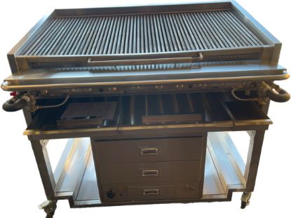 Picture of Fat Chef 48 Inches (1200mm)  Char Broiler with Holding Cabinet