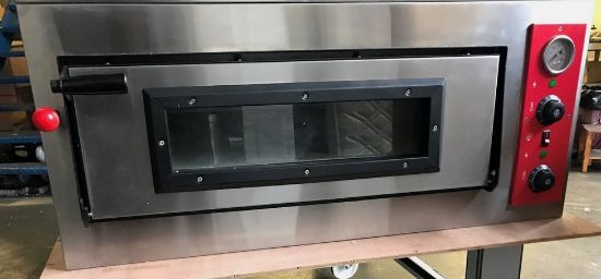 Picture of Single Deck Electric Pizza Oven 6 x 12” Pizzas 