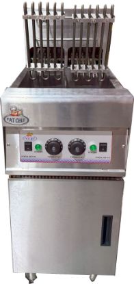 Picture of Fat Chef 2 Tanks 2 Basket Electric Chip Fryer 